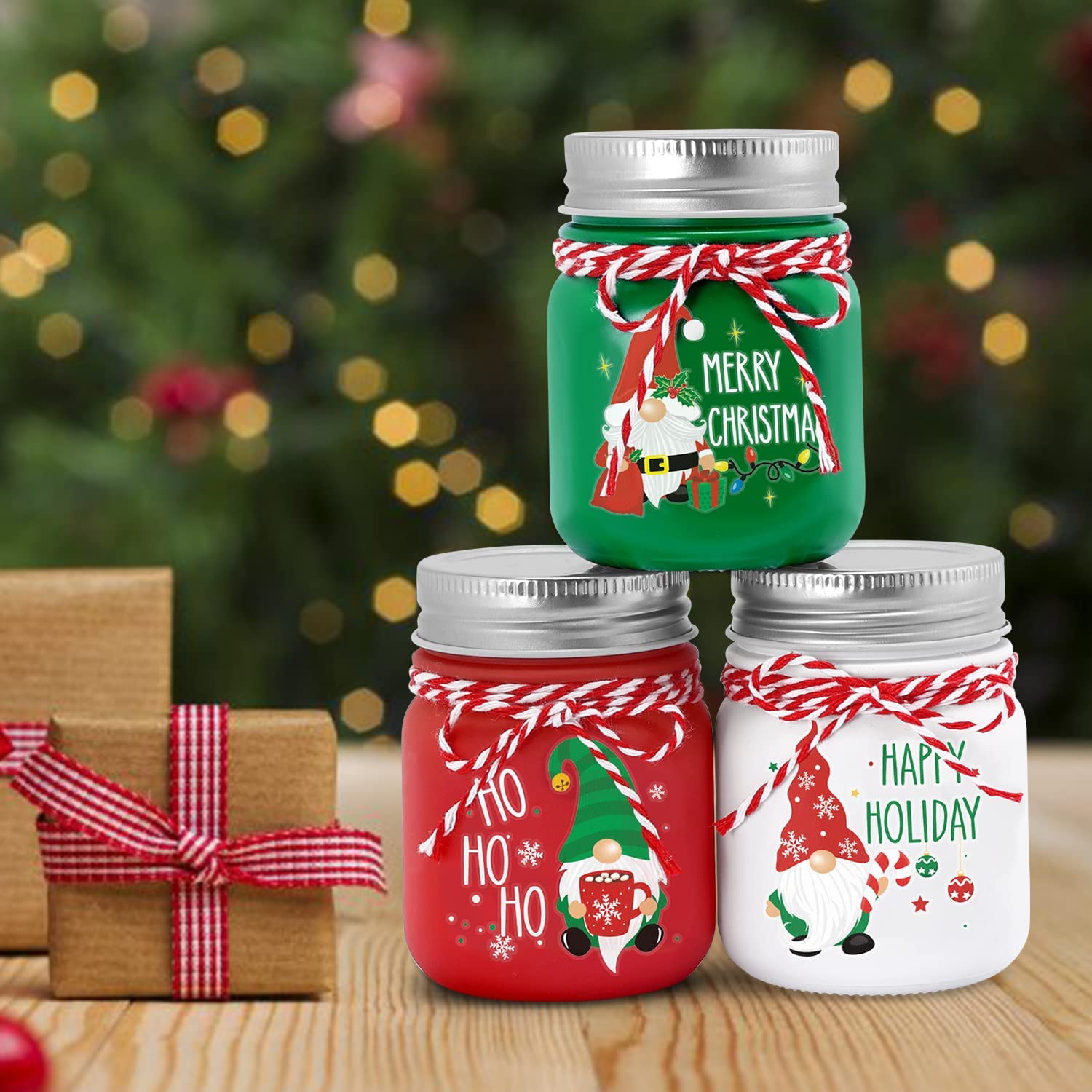 Christmas Mason Jars - Made To Be A Momma