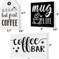 Coffee Bar Tiered Tray Decor Signs Set of 3 | momhomedecor