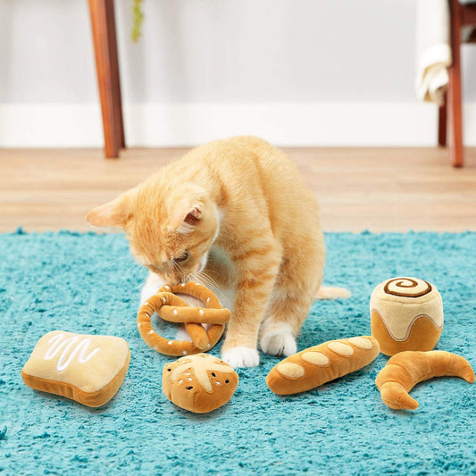 Bread Catnip Toys Kitten Interactive Toys for Cat | momhomedecor
