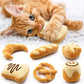 Bread Catnip Toys Kitten Interactive Toys for Cat | momhomedecor