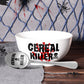 Cereal Killer Bowl And Spoon Set | kitchen | momhomedecor