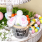 Easter Tiered Tray Decor Mini Metal Bucket | momhomedecor