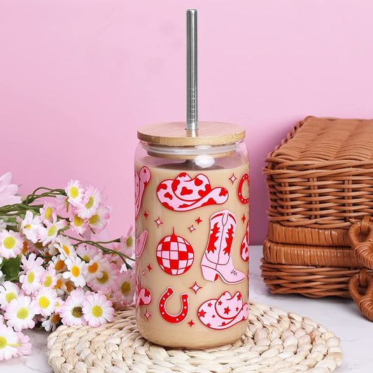 Pochacco Beer Can Iced Coffee Glass Cup With Lid and Straw -  in 2023