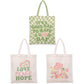 3 Pieces Canvas Tote Bag Shopping Bags Y2K Aesthetic Shoulder Bags | momhomedecor