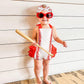 Baby Girl Baseball Outfit 1st Birthday Girls momhomedecor