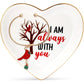 Cardinal Heart-shaped Jewelry Dish Bracelet Bird Lover | momhomedecor