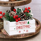 Christmas Table Centerpieces with LED Lights momhomedecor