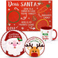 Christmas dinnerware Milk Cup Set of 4 - Red Style | momhomedecor