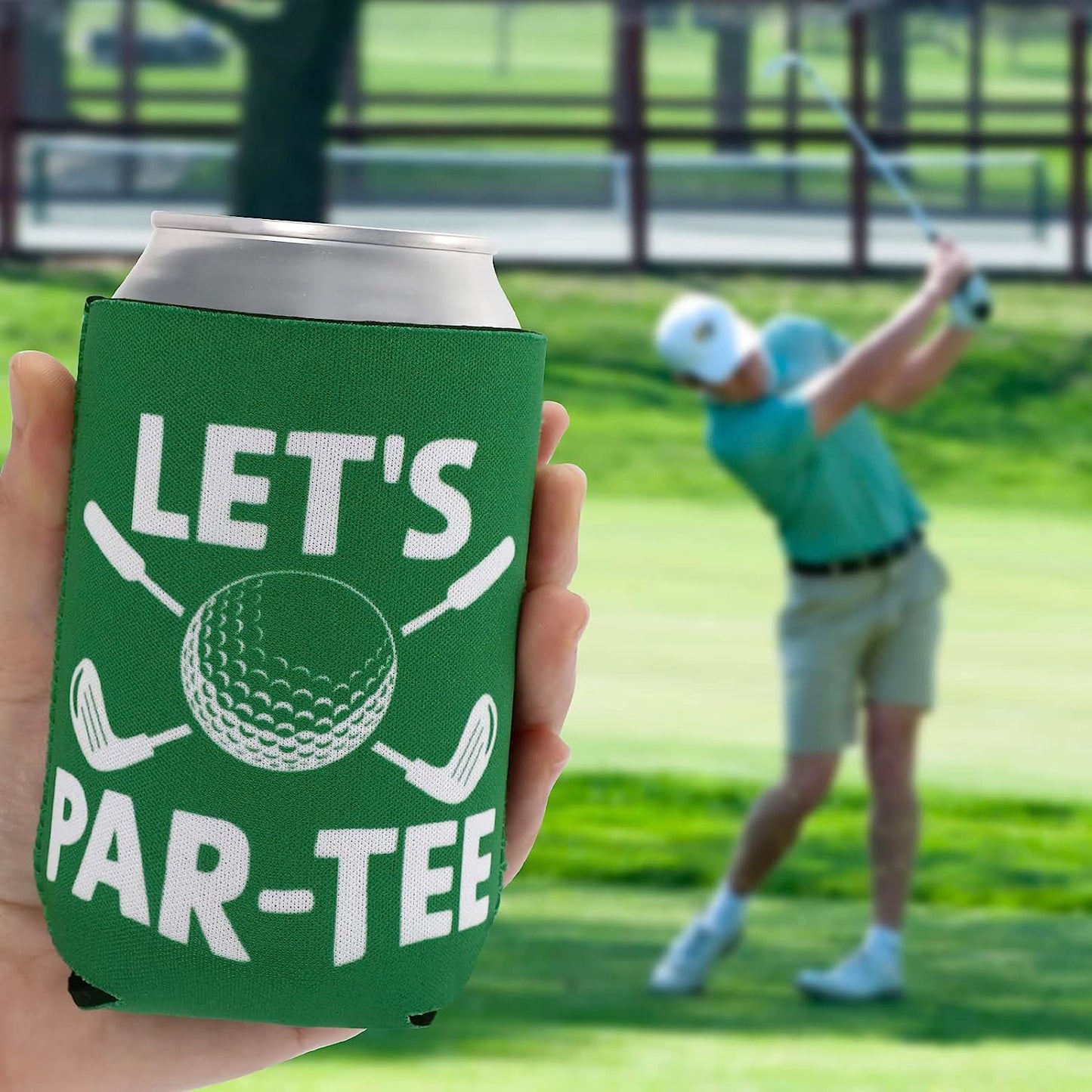 Golf Beer Can Cooler, Bachelor Party Can Sleeves momhomedecor