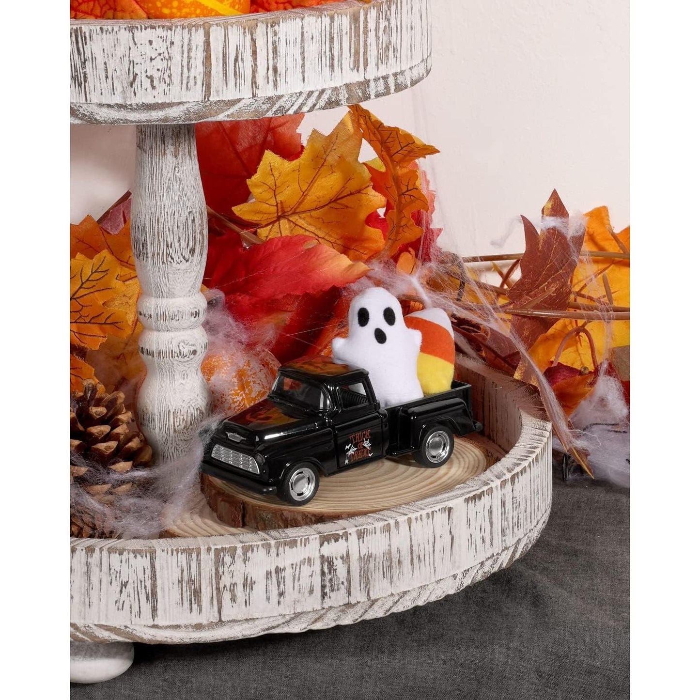 Halloween Decorations Metal Farm Truck Decor | momhomedecor