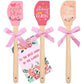 Mother's Day Baking Gift Silicone Spatula Mother 3PCS momhomedecor