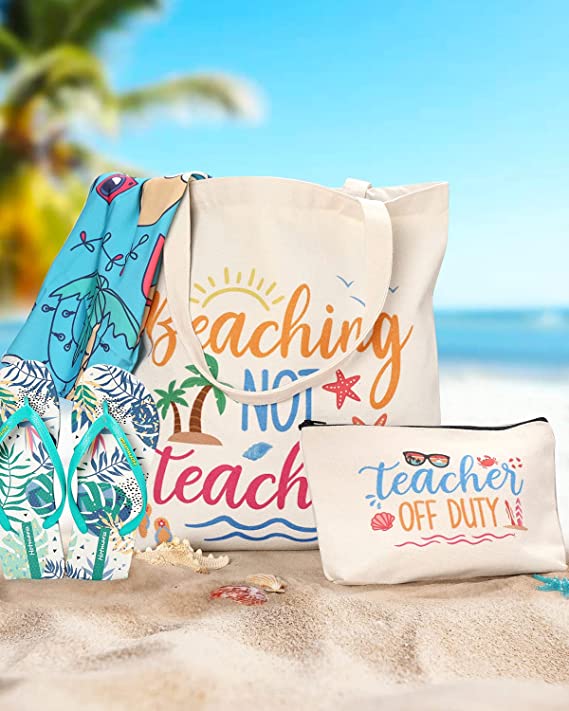 Teacher Appreciation Gifts Tote Canvas Bag | momhomedecor