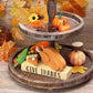 Thanksgiving Tiered Tray Decor Set Home Turkey Decor Autumn Farmhouse Harvest Season 4PCS momhomedecor